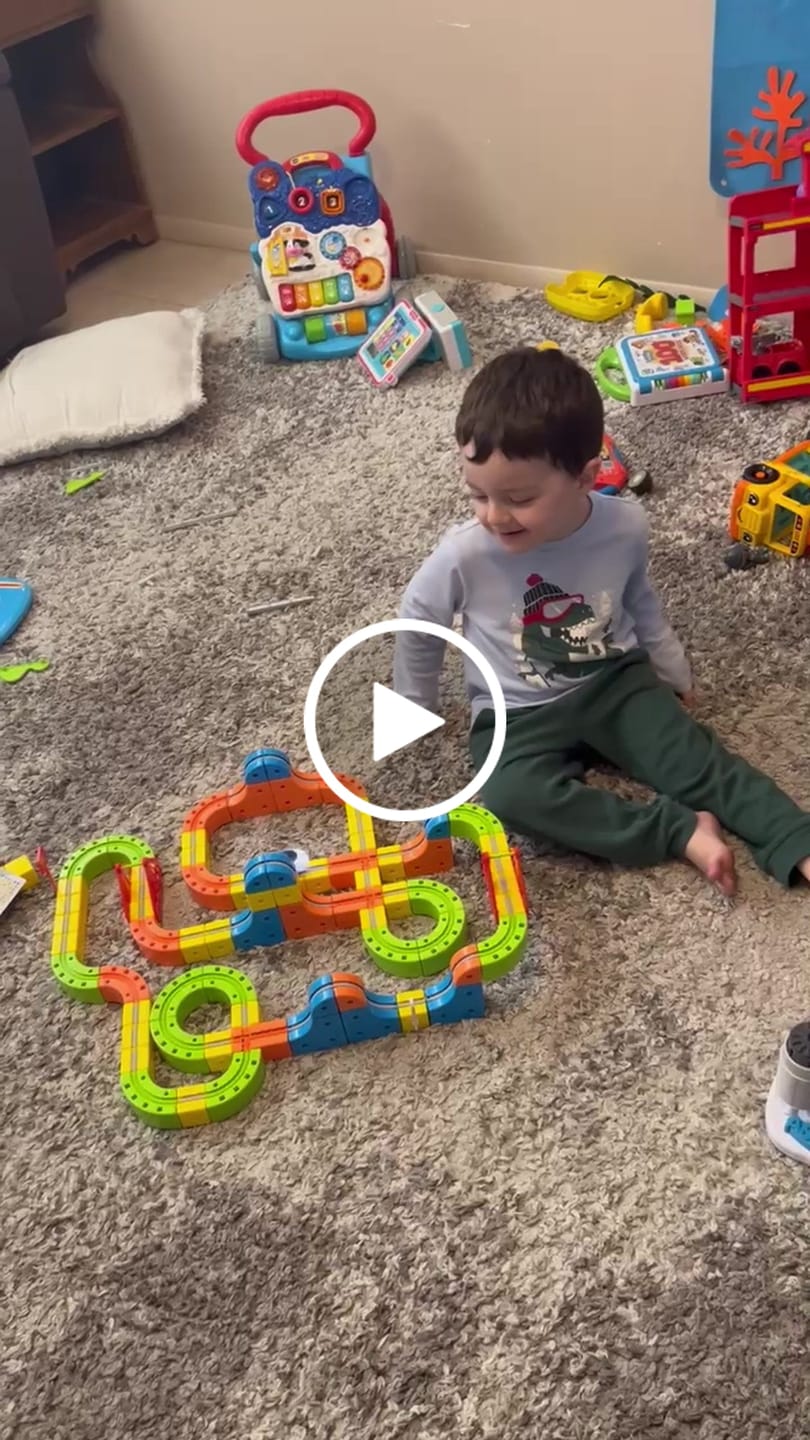 Customer video review of Infinity Racer Magnetic Train