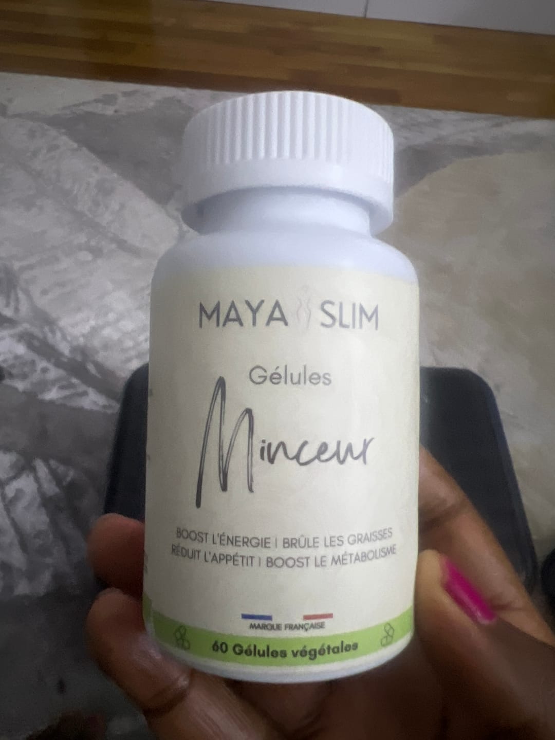 Customer photo review of Gélules Minceur