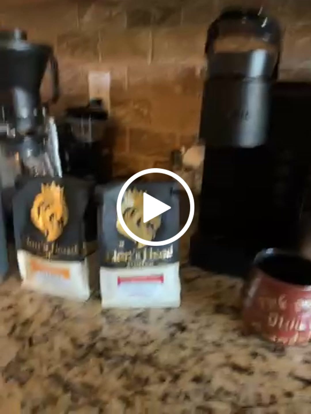 Customer video review of Medium | Med/Dark | Dark | 3 - 12oz | Whole Bean or Ground