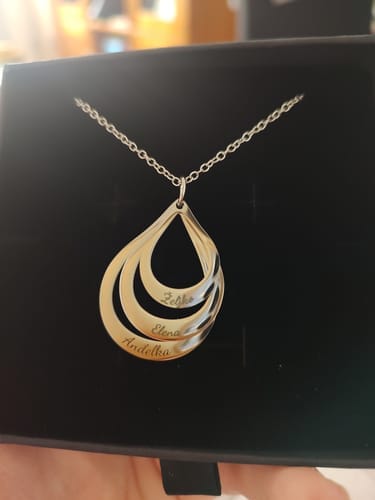 Customer photo review of Necklace: Celestial