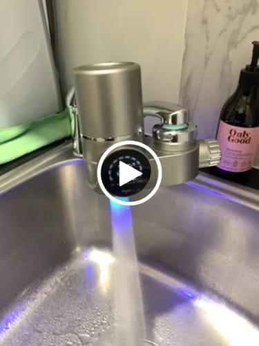 Customer video review of InFlow Tap Filter