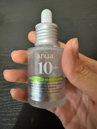 Customer photo review of Azelaic Acid 10 + Hyaluron