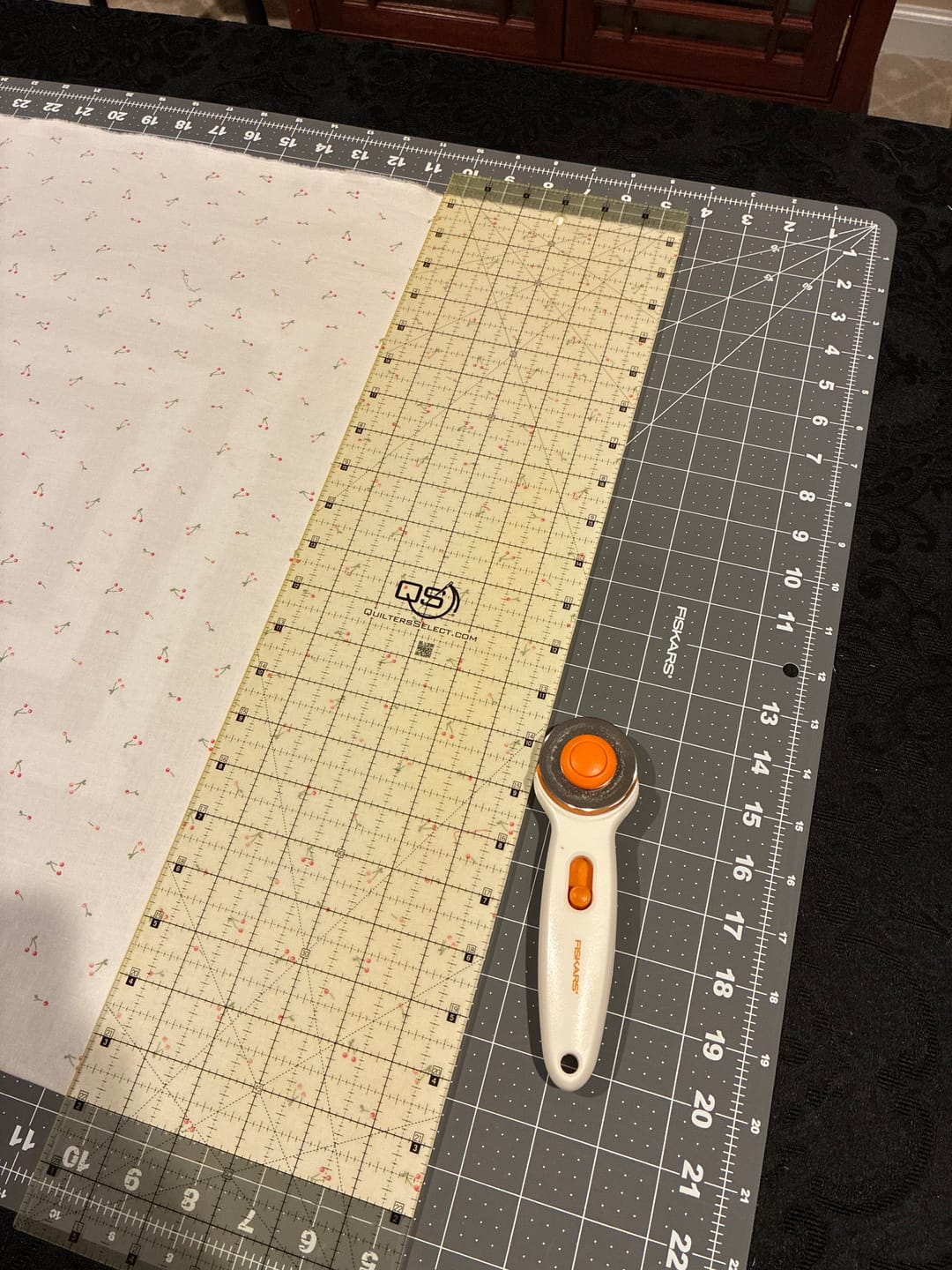 Customer photo review of Quilters Select Non-Slip Rulers - Large