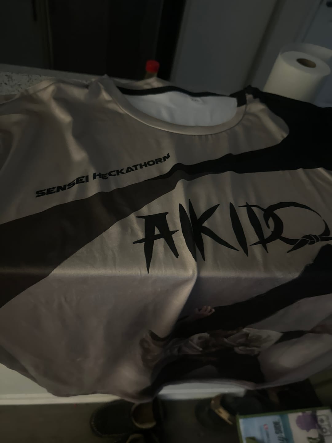 Customer photo review of Unisex Shirt - Custom Aikido 3D Shirt