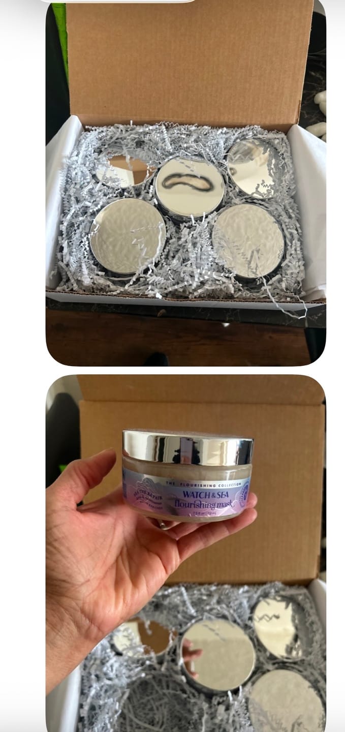 Customer photo review of SEA THE REPAIR Deep & Continuous Flourishing Mask – Color Variant (Tan)