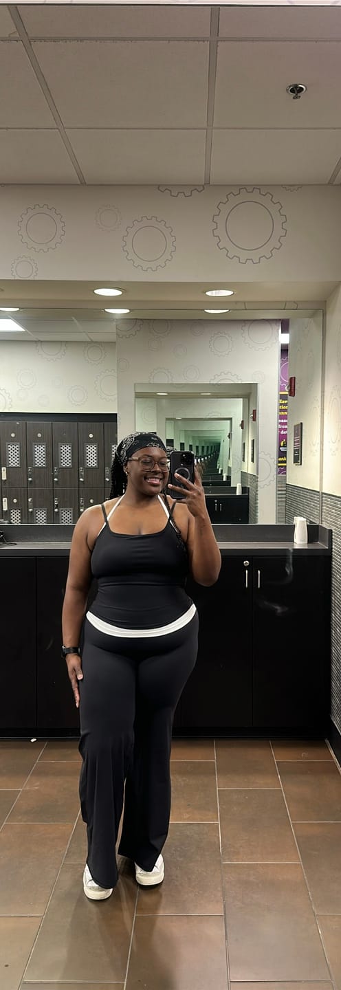 Customer photo review of FUNDAMENTAL CAMI LAYER TANK