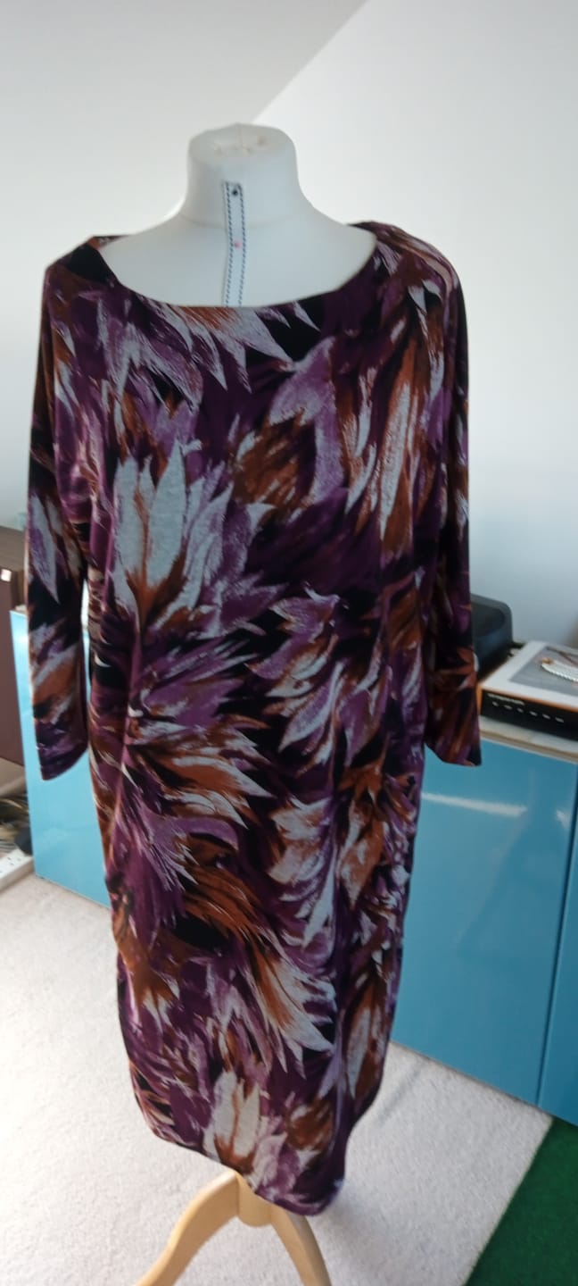 Customer photo review of Tropical Blooms Digital Modal-Touch Jersey Fabric