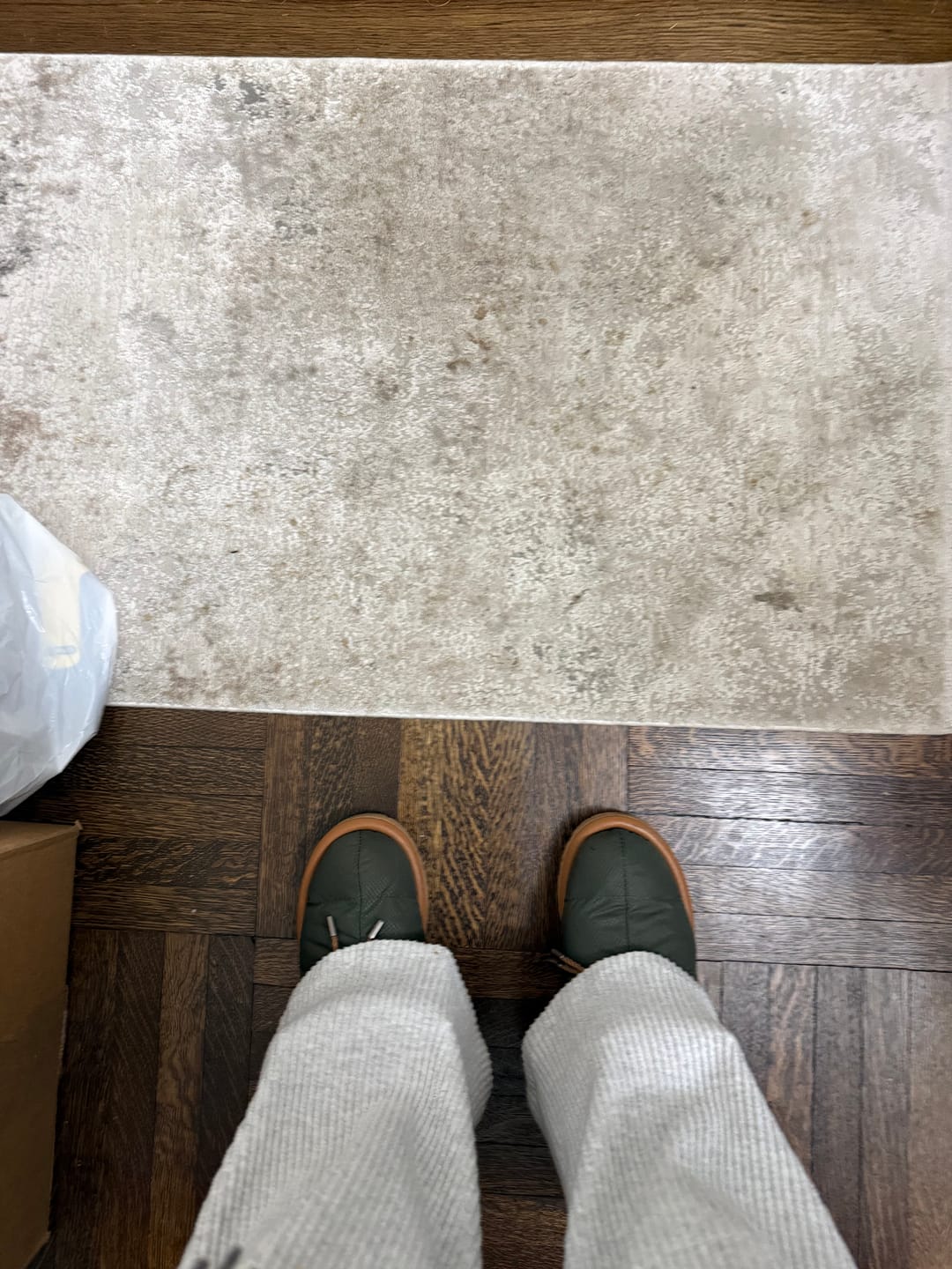 Customer photo review of Classic Khaki Down Boot