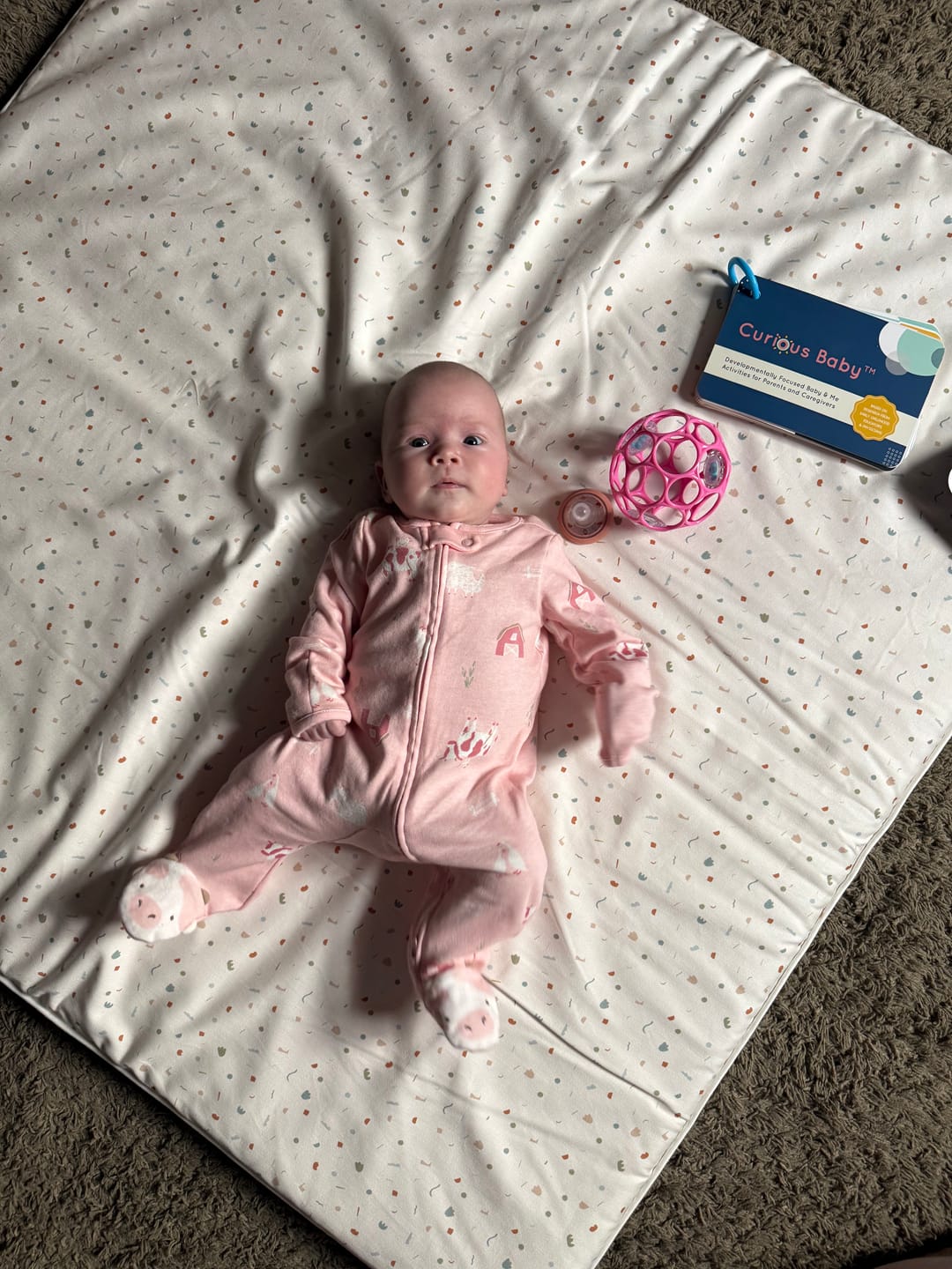 Customer photo review of Curious Baby™ Activity Cards