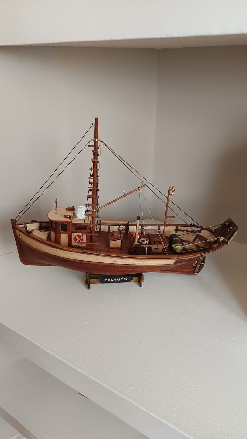 Customer photo review of Maqueta Barco Palamós