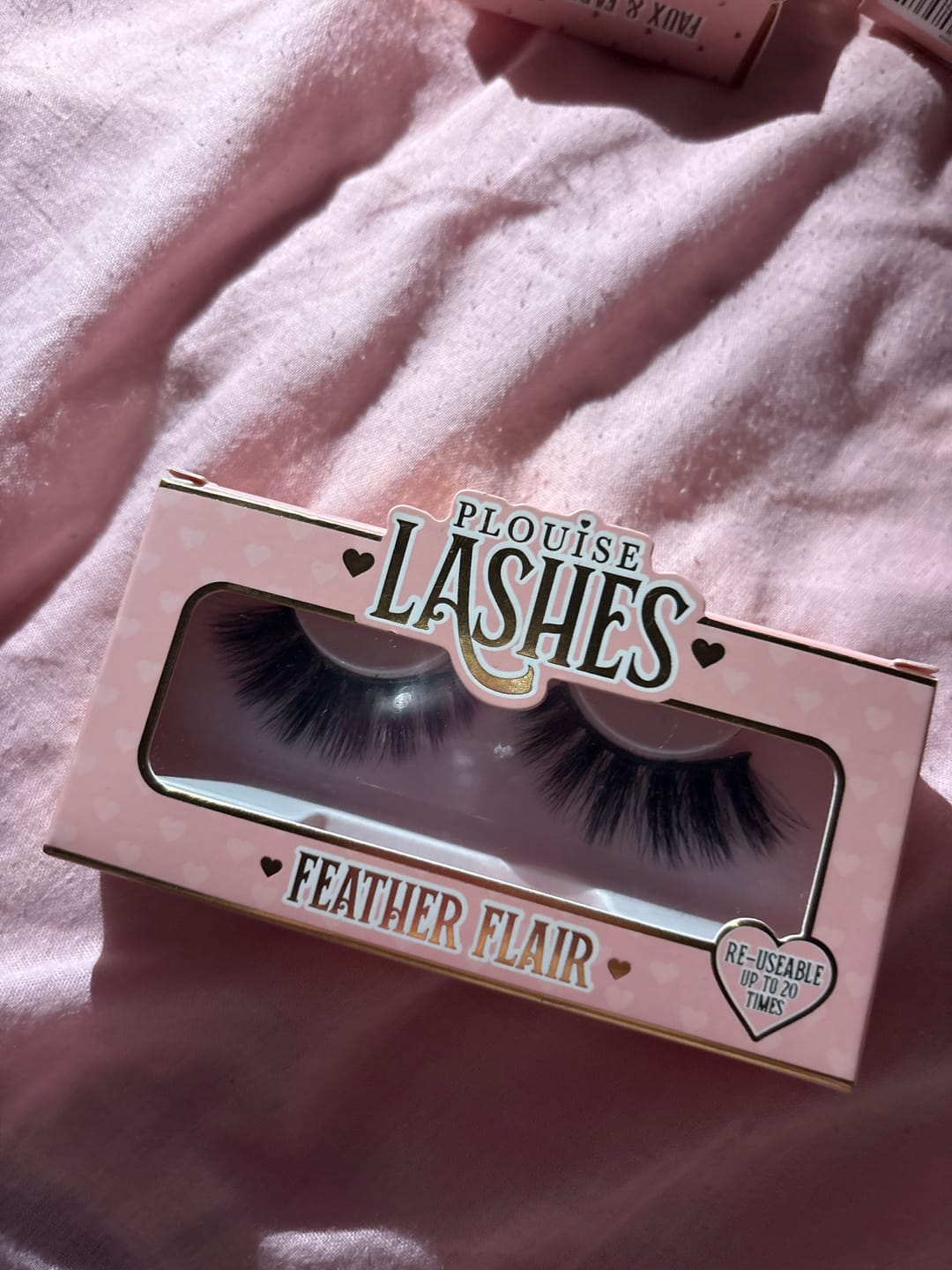 Customer photo review of P.Louise Feather Flair Lashes
