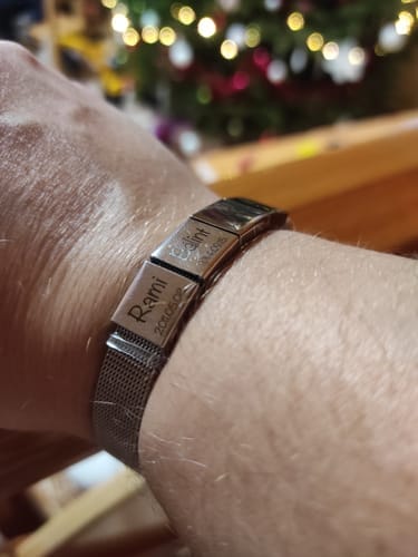 Customer photo review of Bracelet: Lux
