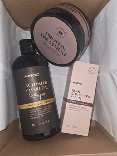 Customer photo review of Protein Treatment Mask 200ml