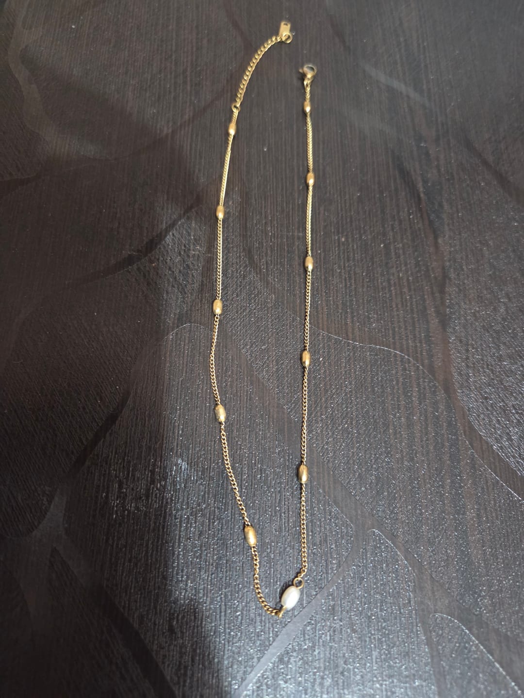 Customer photo review of Single Pearl Necklace