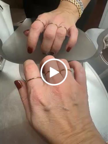 Customer video review of Anello Fedina Regolabile in Argento 925