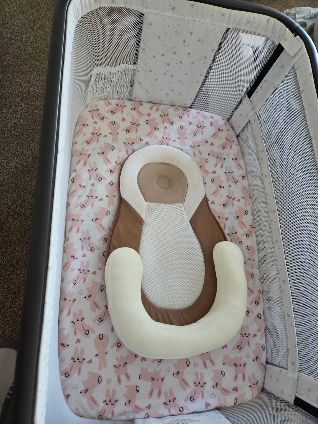 Customer photo review of Baby Bed Pal