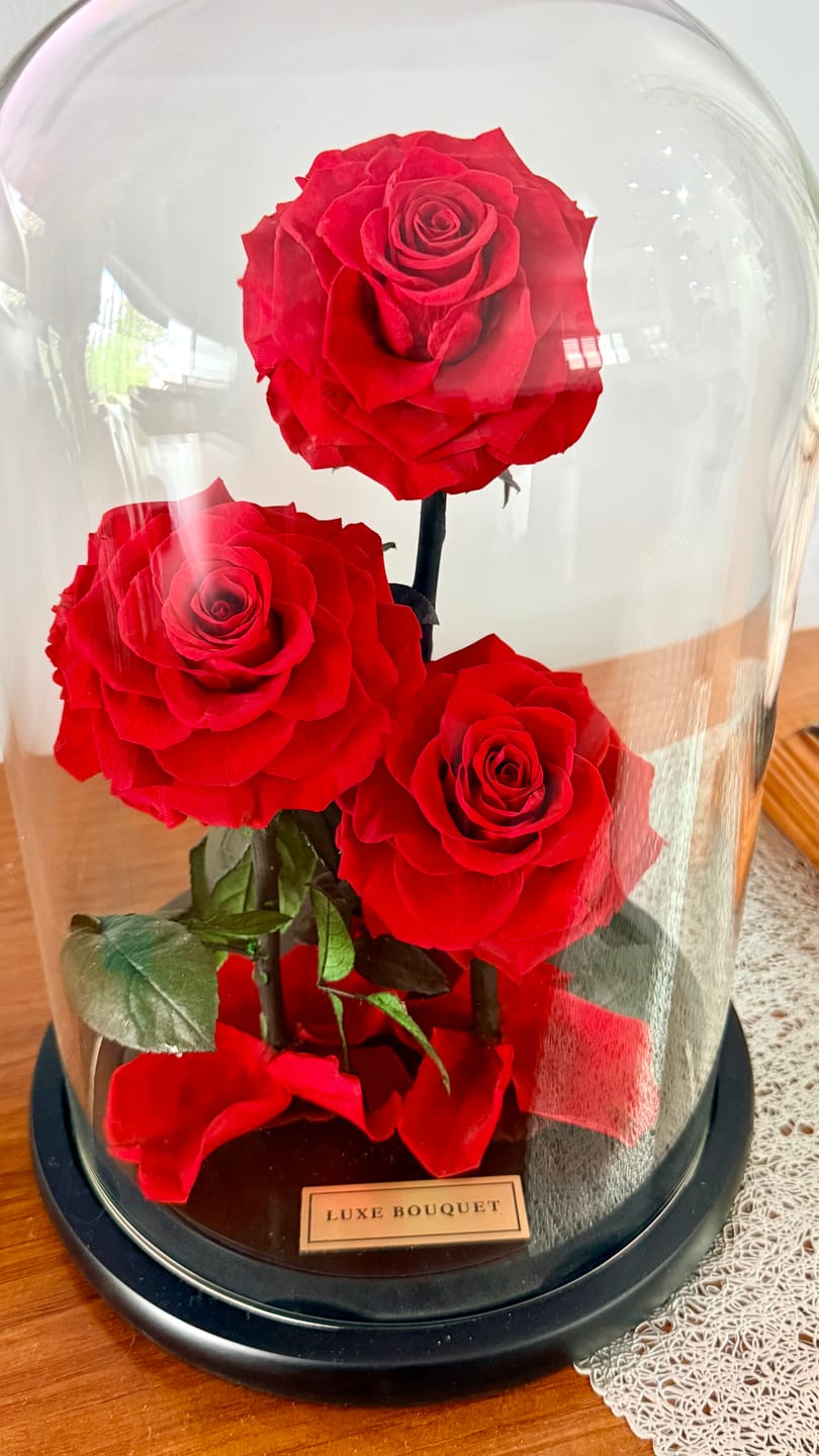 Customer photo review of The Everlasting Trio - Red Roses