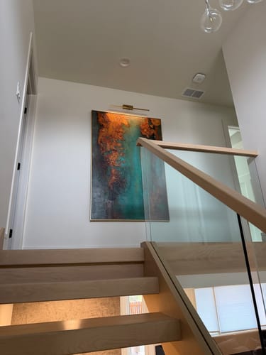 Customer review photo for Colorful Painting #CA351