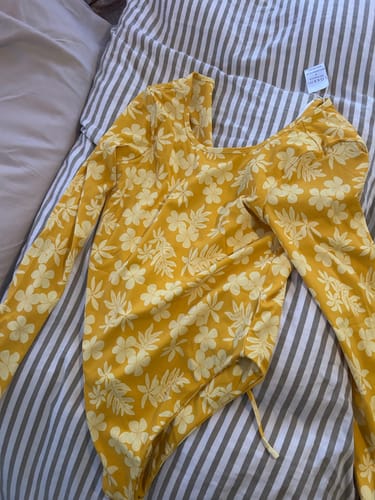 Customer photo review of Long Sleeve Surf Suit - Sunny Days