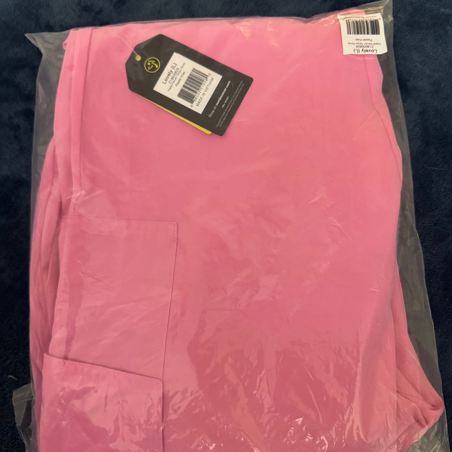 Customer photo review of Pastel Woven Cargo Pants