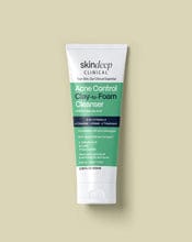 Customer photo review of Acne Control Clay-to-Foam Cleanser