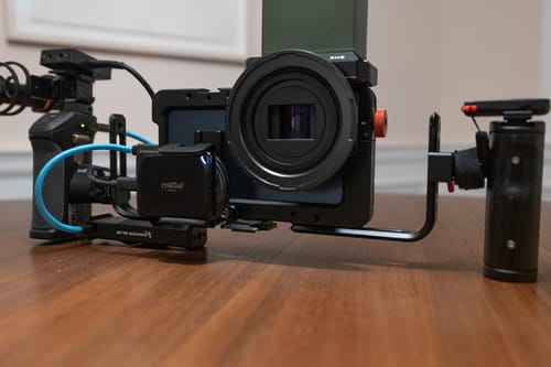 Customer photo review of Pro Series 1.55X Anamorphic Lens MK2