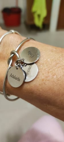 Customer photo review of Bracelet: Nodum
