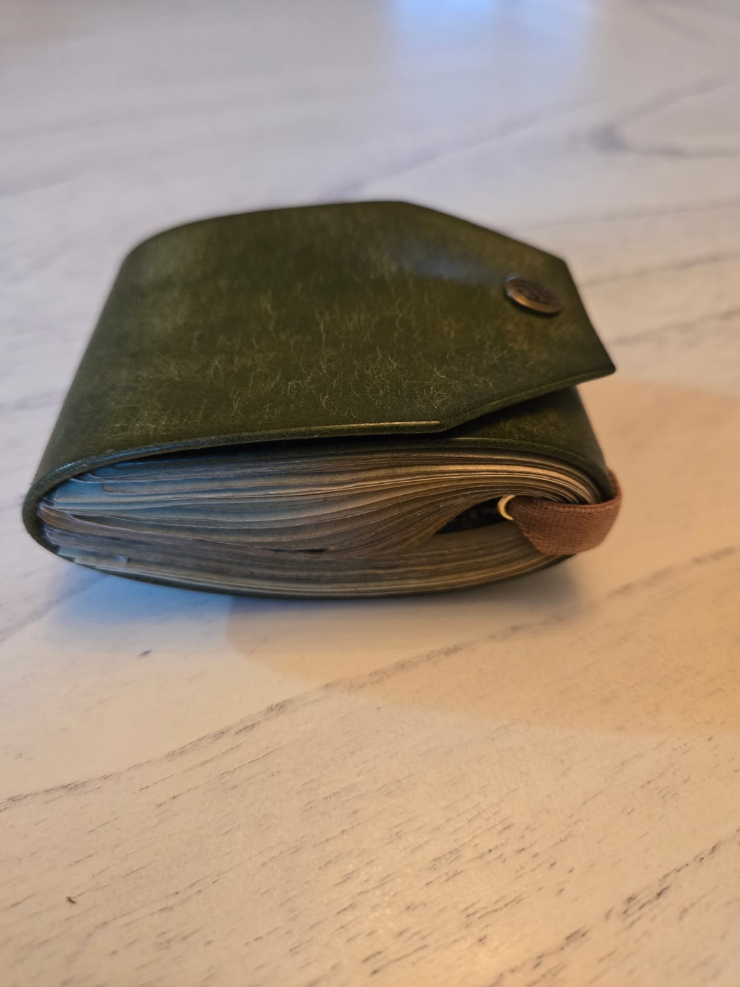 Customer photo review of The Cash Wrap (with brass magnetic clasp)