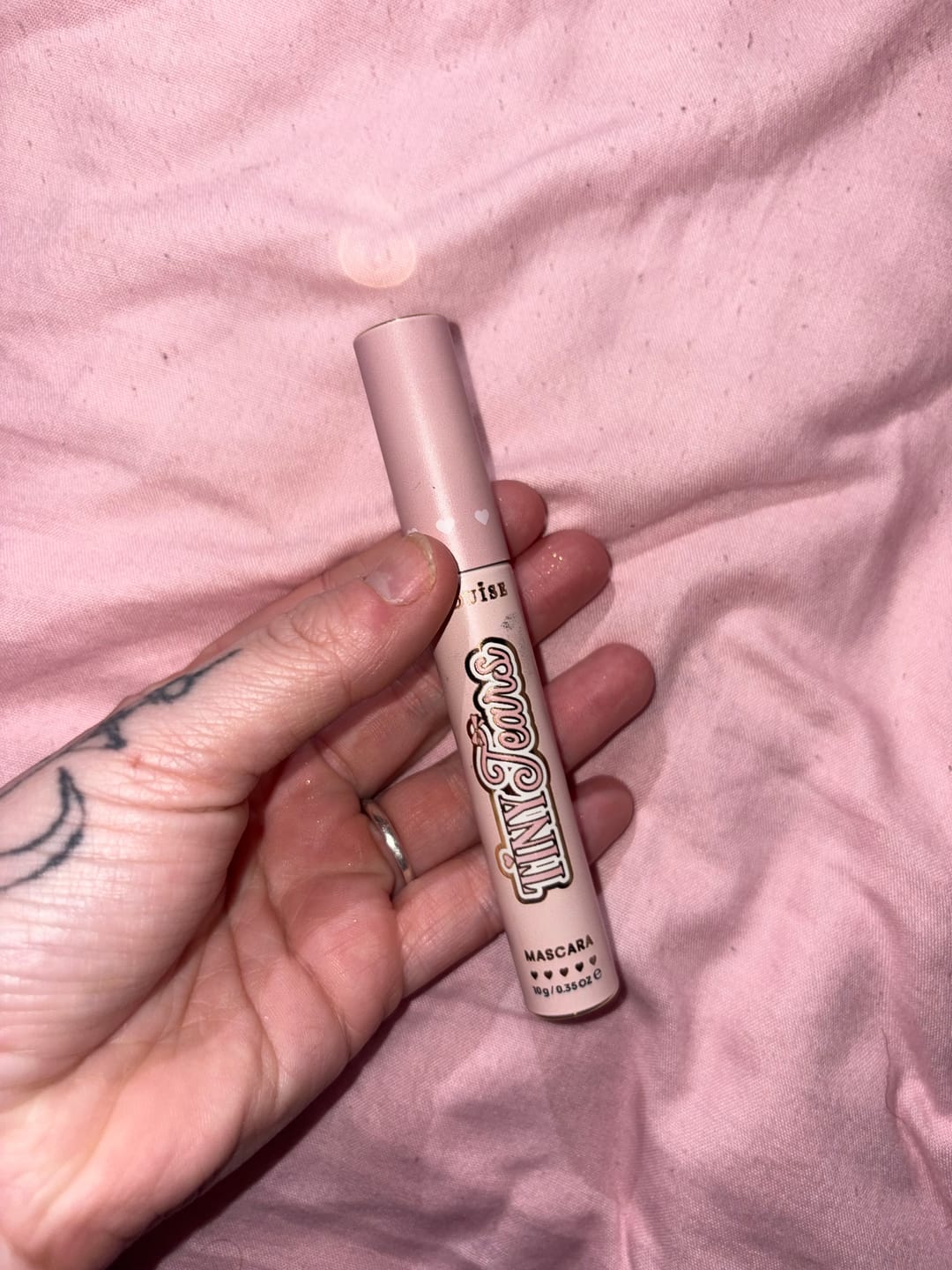 Customer photo review of P. Louise Tiny Tears Mascara 10g