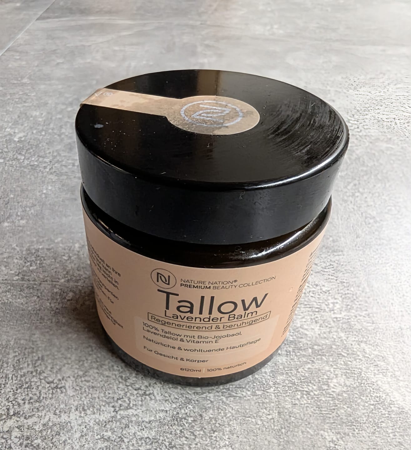 Customer photo review of Tallow Rindertalg Creme Lavendel – 100% natürliche und unparfümierte Hautpflege