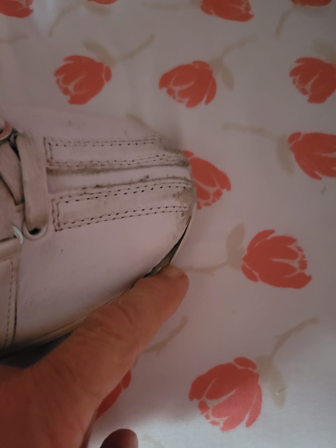 Customer photo review of K Swiss Men’s Classic VN White Leather Tennis 07321-101 White