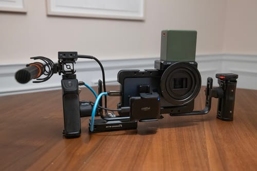 Customer photo review of Pro Series 1.55X Anamorphic Lens MK2
