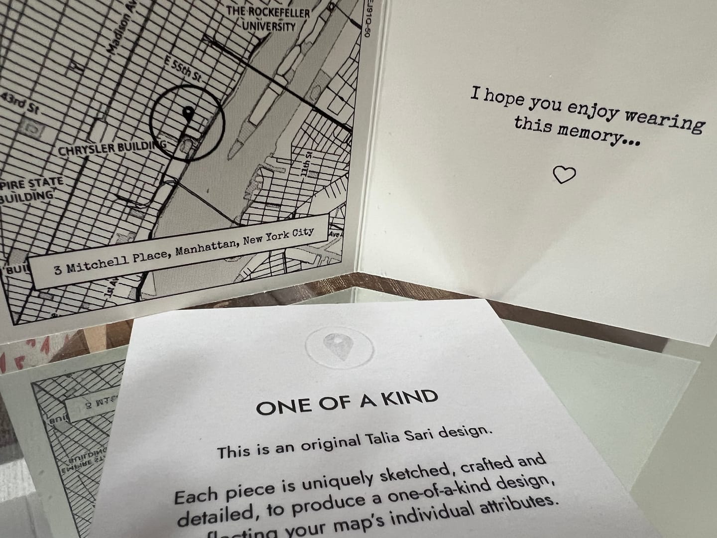 Customer photo review of Create Your Map