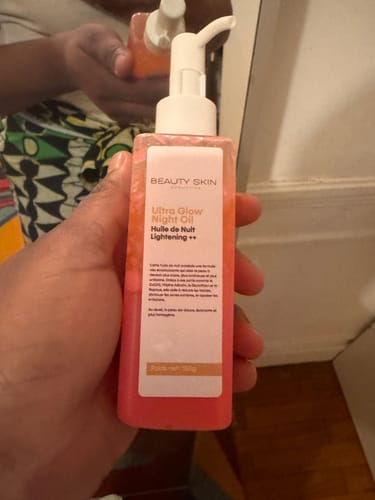 Customer photo review of ULTRA GLOW - NIGHT OIL