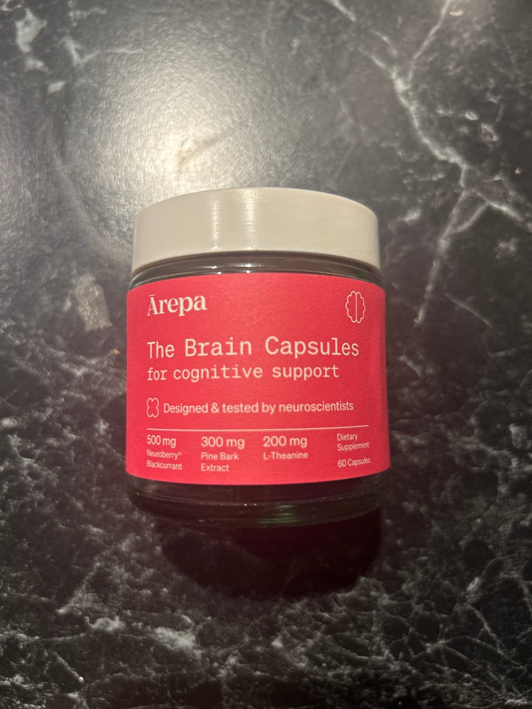Customer photo review of The Brain Capsules for Cognitive Function