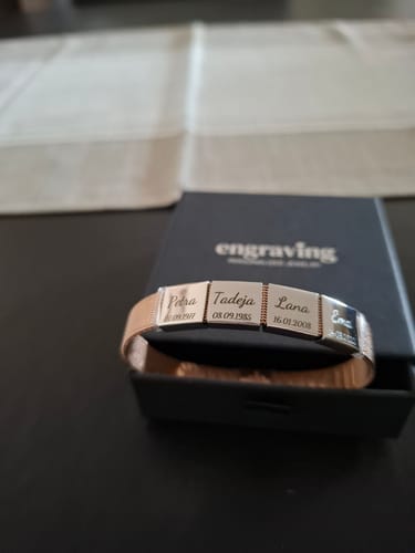 Customer photo review of Bracelet: Lux