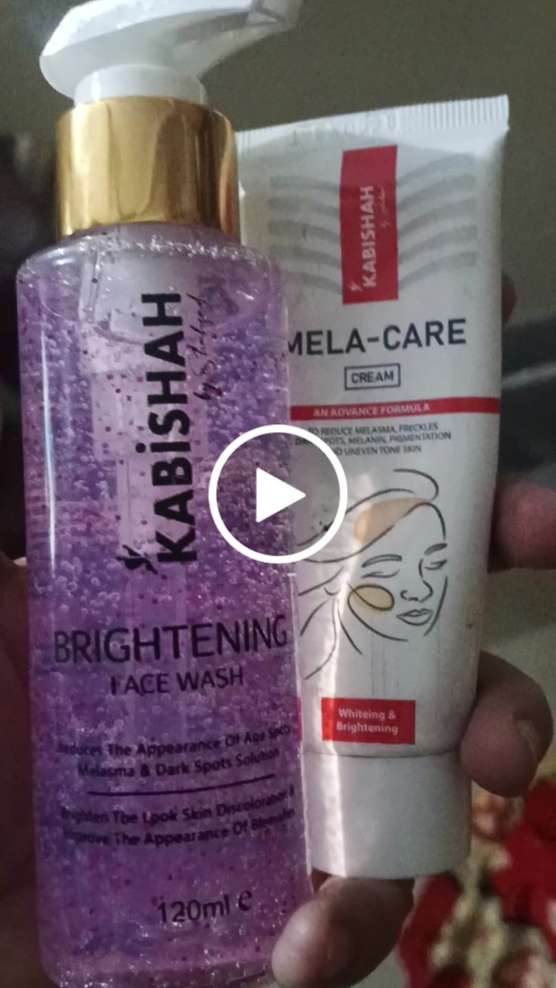 Customer video review of LuminaBright Whitening Face Wash