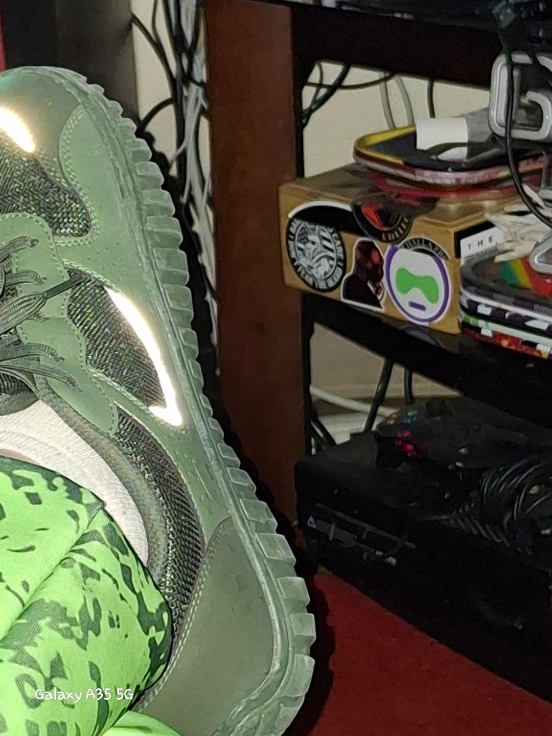 Customer photo review of Vale - Wide Toe Sneakers