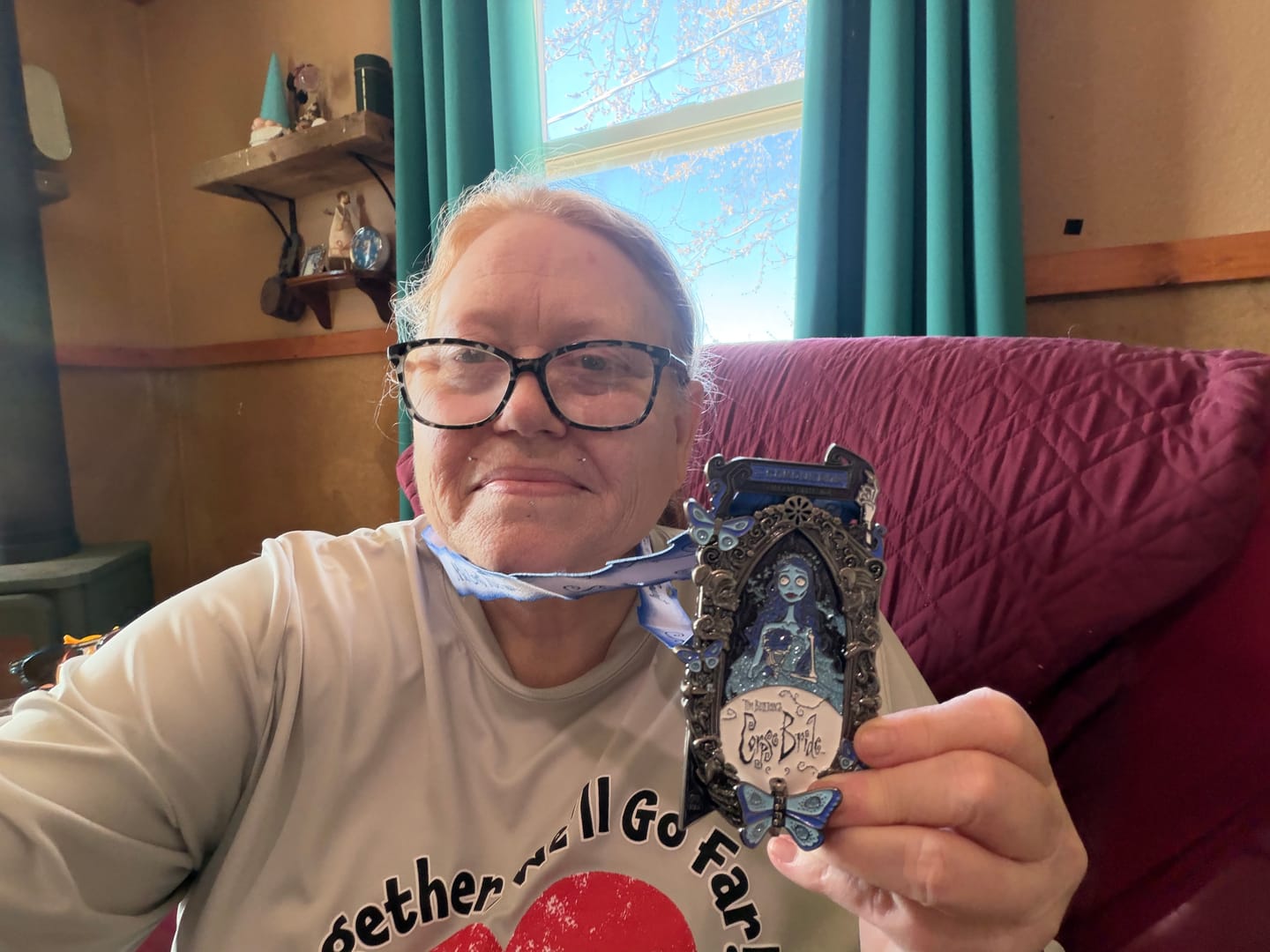 Customer photo review of Peanuts® 'Together We'll Go Far 5K/10K'