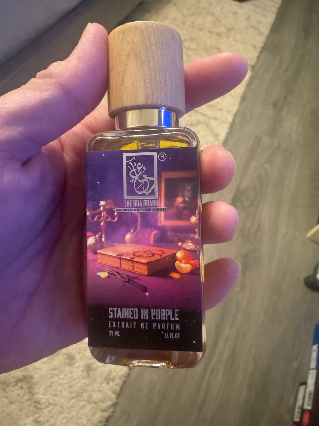 Customer photo review of Stained In Purple