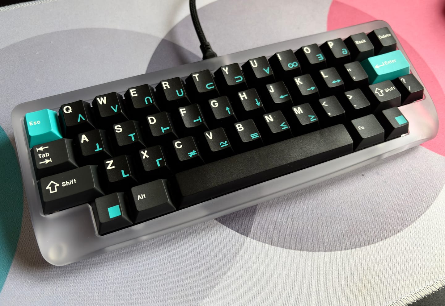 Customer photo review of KEYKOBO DOLCH ABS TRIPLE-SHOT KEYCAP SET INSTOCK