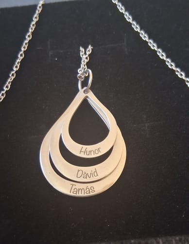 Customer photo review of Necklace: Celestial