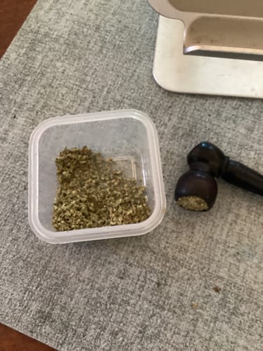 Customer photo review of Raspberry Kush - 28 Grams - Indica