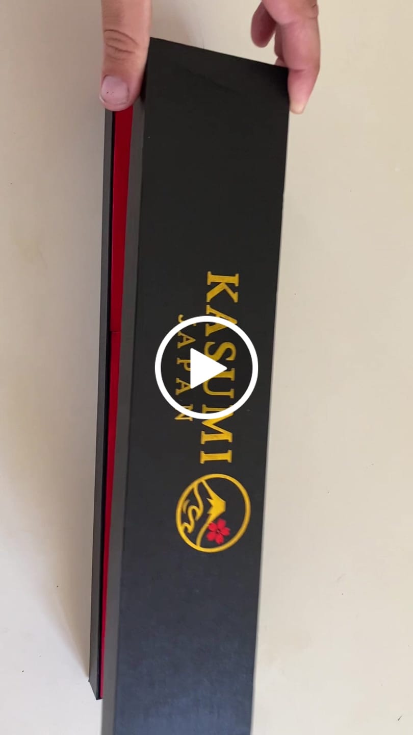Customer video review of Gyuto Knife – Red Ebony VG-10 Series 190mm/7.4in