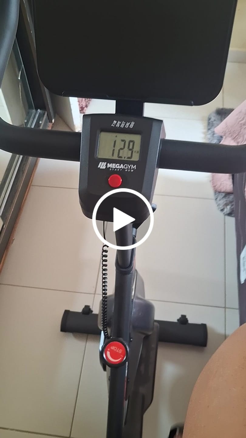 Customer video review of Bicicleta Ergométrica Smart Bike Magnetic MegaGym