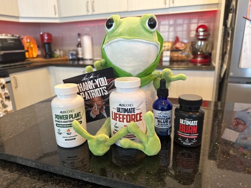 Customer photo review of Ultimate Lifeforce - Triple-Action Spike Protein Detox (120 Capsules) (30 Servings)