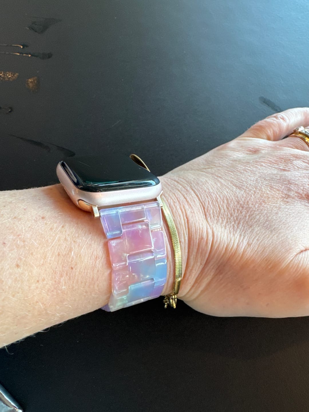 Customer photo review of Perla Ceramic Strap