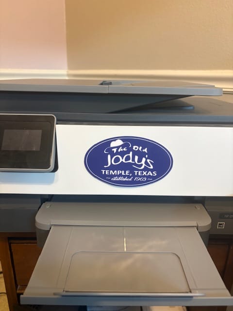 Customer photo review of Oval Stickers