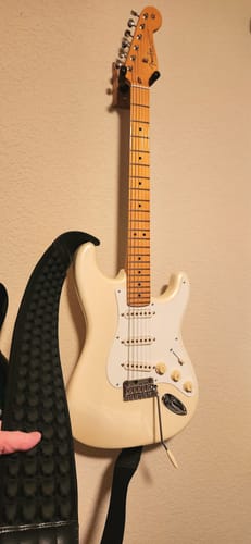 Customer photo review of [NEW] ZERO-G Pro: Guitar & Bass Strap