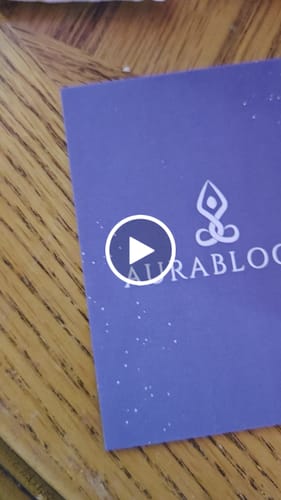 Customer video review of AuraBloom Subscription Box